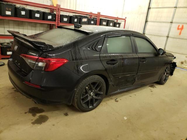 2HGFE2F57NH551038 - 2022 HONDA CIVIC SPORT 黑色 照片 3