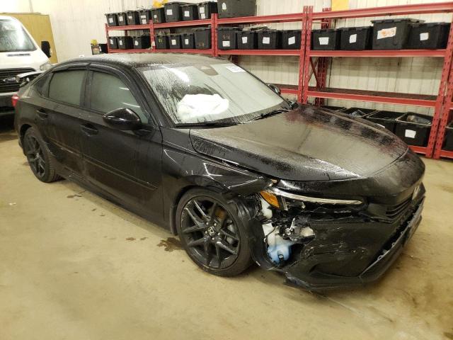 2HGFE2F57NH551038 - 2022 HONDA CIVIC SPORT 黑色 照片 4