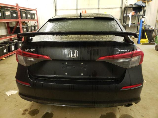 2HGFE2F57NH551038 - 2022 HONDA CIVIC SPORT 黑色 照片 6