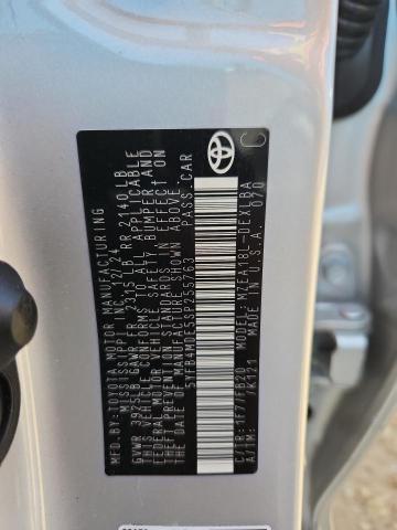 5YFB4MDE5SP255763 - 2025 TOYOTA COROLLA LE 银色 照片 12