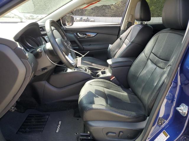5N1AT2MT5JC803992 - 2018 NISSAN ROGUE S BLUE photo 7
