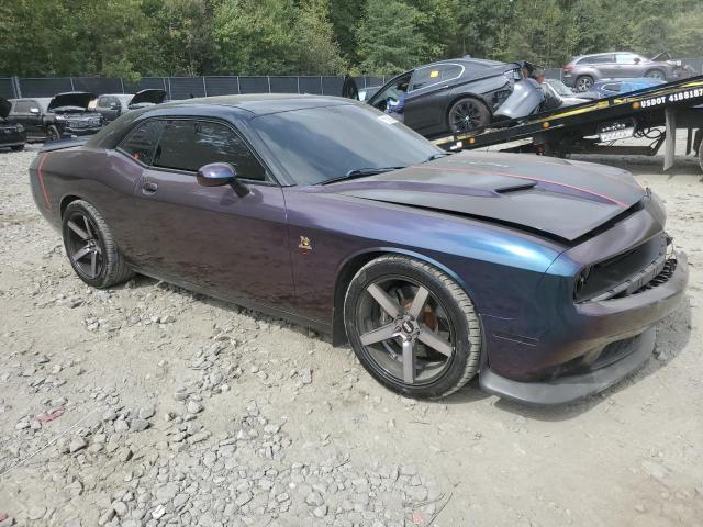 2C3CDZFJ3GH253717 - 2016 DODGE CHALLENGER R/T SCAT PACK PURPLE photo 4