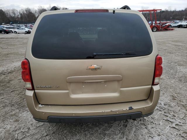 1GNDV23L95D261428 - 2005 CHEVROLET UPLANDER LS BEIGE photo 6