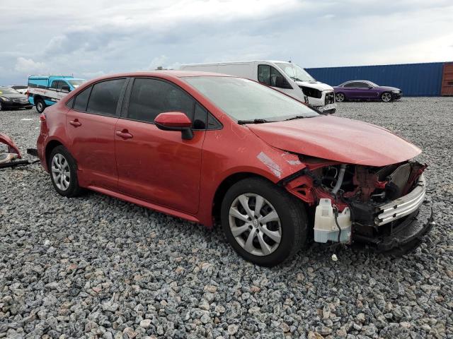 5YFEPRAE1LP049265 - 2020 TOYOTA COROLLA LE RED photo 4