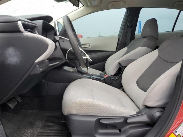 5YFEPRAE1LP049265 - 2020 TOYOTA COROLLA LE RED photo 7