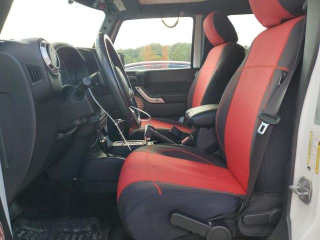 1C4BJWEG6HL552563 - 2017 JEEP WRANGLER U SAHARA WHITE photo 7