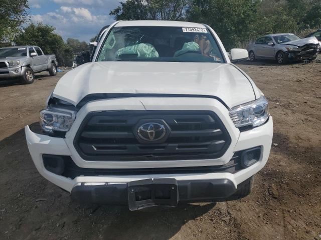 5TFAX5GN0JX118508 - 2018 TOYOTA TACOMA DOUBLE CAB WHITE photo 5