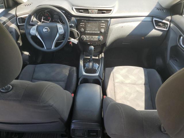 KNMAT2MV2GP652262 - 2016 NISSAN ROGUE S SILVER photo 8