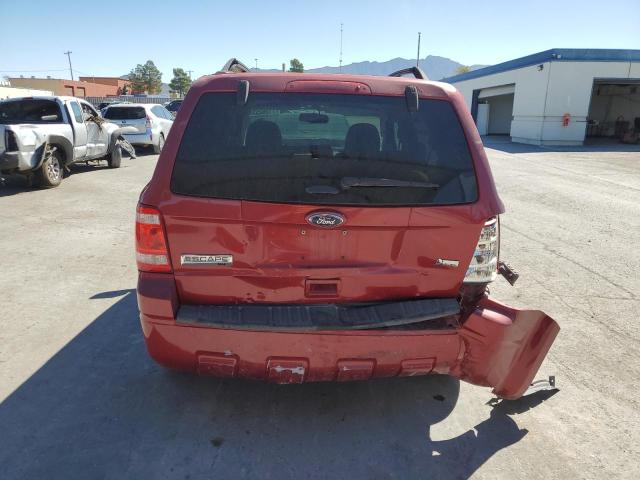 1FMCU9DG6CKA35644 - 2012 FORD ESCAPE XLT RED photo 6