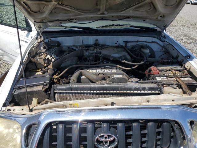 5TEGN92N04Z398555 - 2004 TOYOTA TACOMA DOUBLE CAB PRERUNNER WHITE photo 11