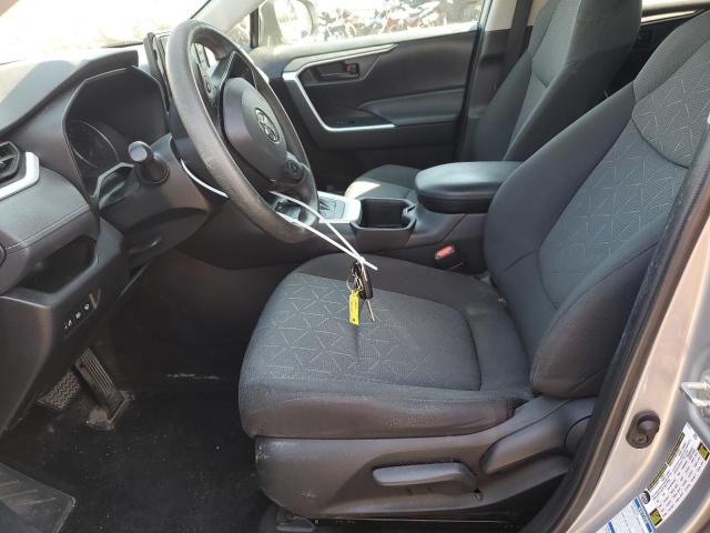 2T3BWRFV1NW142844 - 2022 TOYOTA RAV4 LE SILVER photo 7