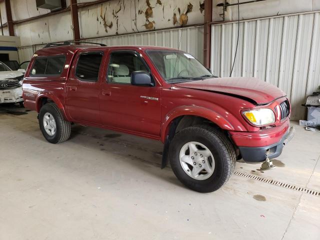 5TEGN92N64Z344273 - 2004 TOYOTA TACOMA DOUBLE CAB PRERUNNER BURGUNDY photo 4