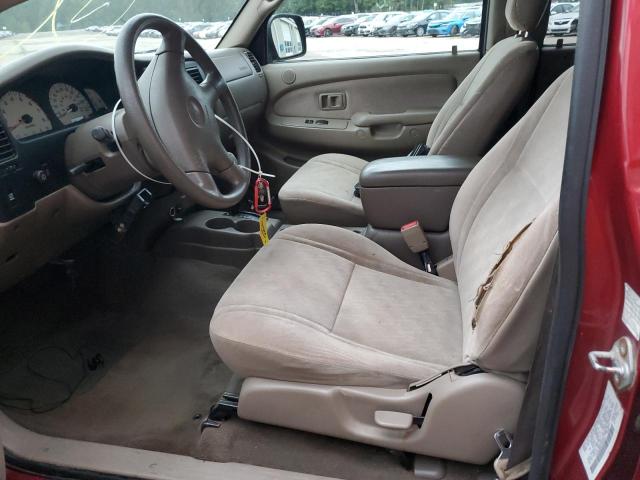 5TEGN92N64Z344273 - 2004 TOYOTA TACOMA DOUBLE CAB PRERUNNER BURGUNDY photo 7