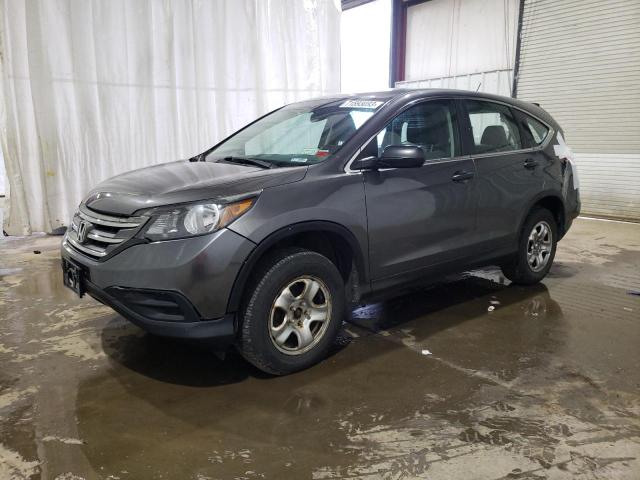 2HKRM4H31EH617273 - 2014 HONDA CR-V LX GRAY photo 1