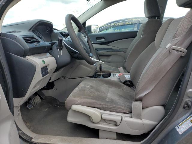 2HKRM4H31EH617273 - 2014 HONDA CR-V LX GRAY photo 7