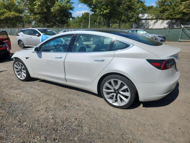 5YJ3E1EB8LF712910 - 2020 TESLA MODEL 3 Blanco foto 2
