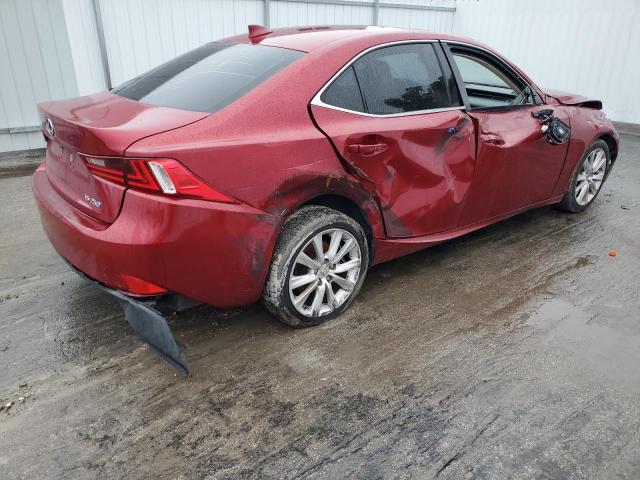 JTHBF1D23E5040784 - 2014 LEXUS IS 250 RED photo 3