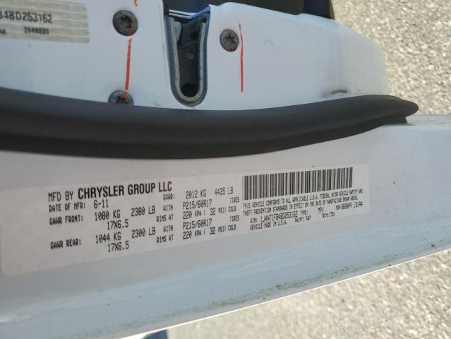 1J4NT1FB4BD253162 - 2011 JEEP COMPASS SPORT Weiß Foto 14