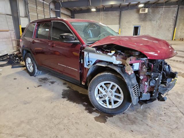 1C4RJHAG9RC703381 - 2024 JEEP GRAND CHER LAREDO 勃艮第红 照片 4