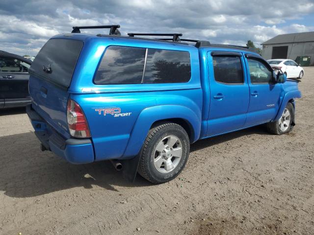 5TELU4EN8AZ706583 - 2010 TOYOTA TACOMA DOUBLE CAB Niebieski zdjęcie 3