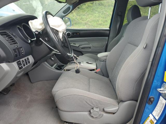 5TELU4EN8AZ706583 - 2010 TOYOTA TACOMA DOUBLE CAB Niebieski zdjęcie 7