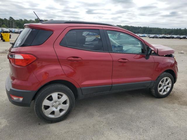 MAJ6P1UL6JC201293 - 2018 FORD ECOSPORT SE 勃艮第红 照片 3