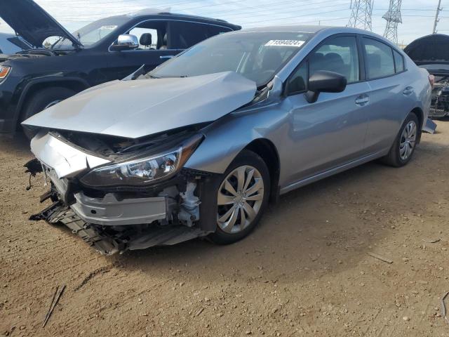 4S3GKAA60J3616072 - 2018 SUBARU IMPREZA SILVER photo 1