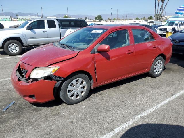 2T1BU4EE2AC258827 - 2010 TOYOTA COROLLA BASE RED photo 1