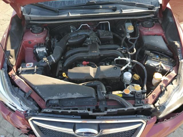 JF2GPABC9G8243875 - 2016 SUBARU CROSSTREK PREMIUM MAROON photo 11