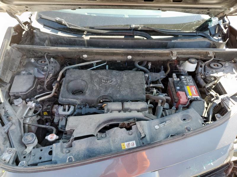 2T3H1RFV6KW002261 - 2019 TOYOTA RAV4 LE CHARCOAL photo 12