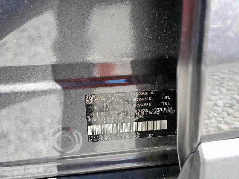 2T3H1RFV6KW002261 - 2019 TOYOTA RAV4 LE CHARCOAL photo 13