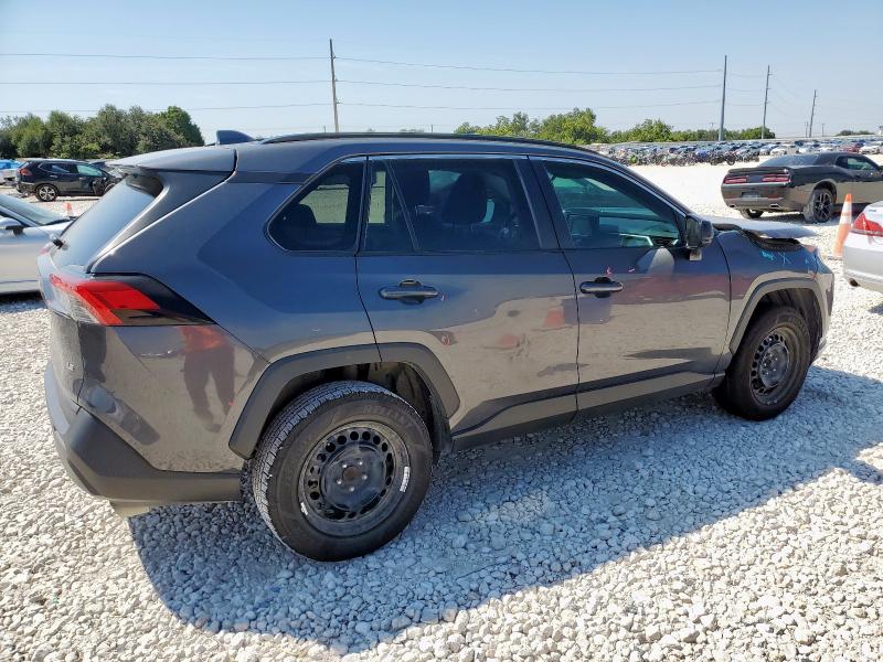 2T3H1RFV6KW002261 - 2019 TOYOTA RAV4 LE CHARCOAL photo 3