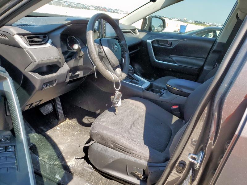 2T3H1RFV6KW002261 - 2019 TOYOTA RAV4 LE CHARCOAL photo 7
