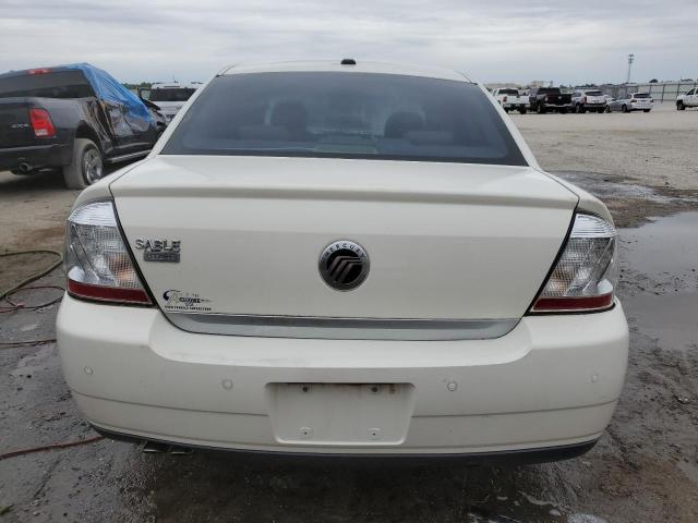 1MEHM42W69G628163 - 2009 MERCURY SABLE PREMIER WHITE photo 6