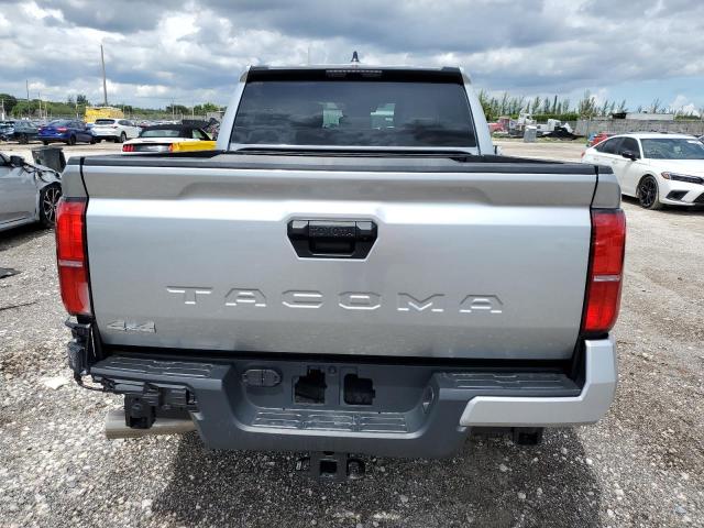 3TYLB5JNXRT060204 - 2024 TOYOTA TACOMA DOUBLE CAB SILVER photo 6