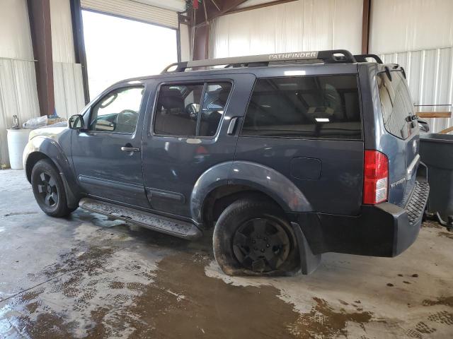 5N1AR18W25C721110 - 2005 NISSAN PATHFINDER LE BLUE photo 2