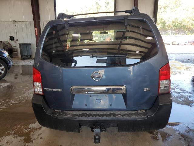 5N1AR18W25C721110 - 2005 NISSAN PATHFINDER LE BLUE photo 6