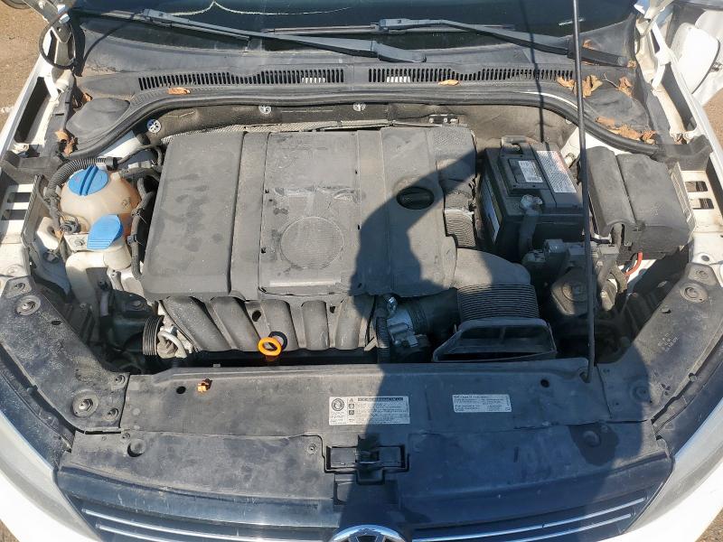 3VWDX7AJ8DM417699 - 2013 VOLKSWAGEN JETTA SE WHITE photo 11