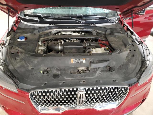 5LM5J7XC1LGL28964 - 2020 LINCOLN AVIATOR RESERVE წითელი ფოტო 12