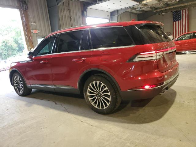 5LM5J7XC1LGL28964 - 2020 LINCOLN AVIATOR RESERVE წითელი ფოტო 2