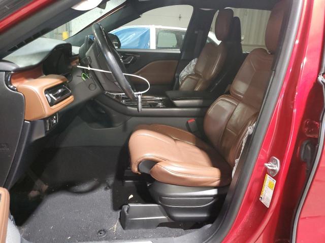 5LM5J7XC1LGL28964 - 2020 LINCOLN AVIATOR RESERVE წითელი ფოტო 7