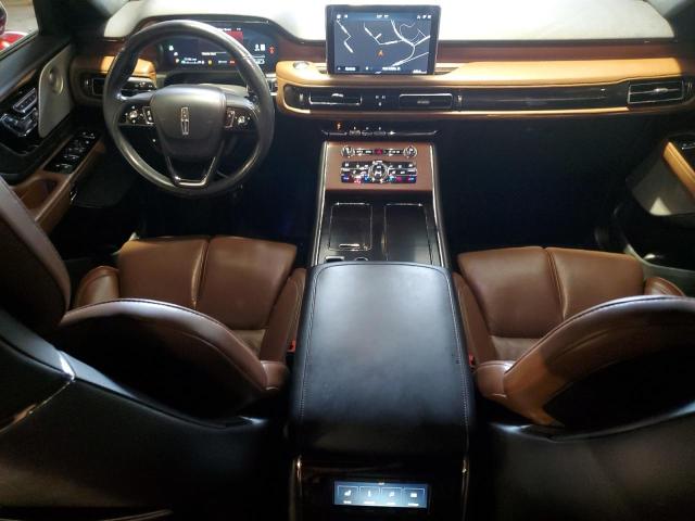 5LM5J7XC1LGL28964 - 2020 LINCOLN AVIATOR RESERVE წითელი ფოტო 8