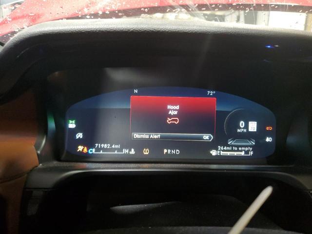 5LM5J7XC1LGL28964 - 2020 LINCOLN AVIATOR RESERVE წითელი ფოტო 9