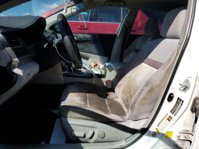 4T1BF1FK5CU151320 - 2012 TOYOTA CAMRY BASE WHITE photo 7