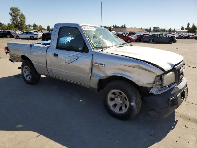 1FTYR10U67PA89690 - 2007 FORD RANGER SILVER photo 4