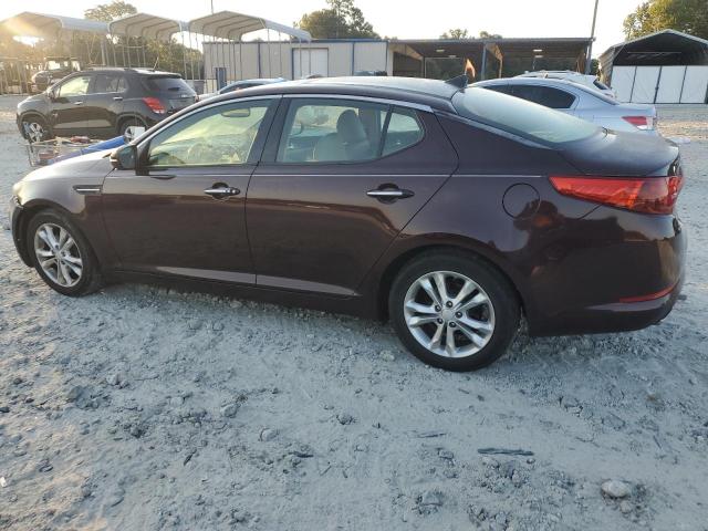 5XXGN4A72CG024242 - 2012 KIA OPTIMA EX PURPLE photo 2