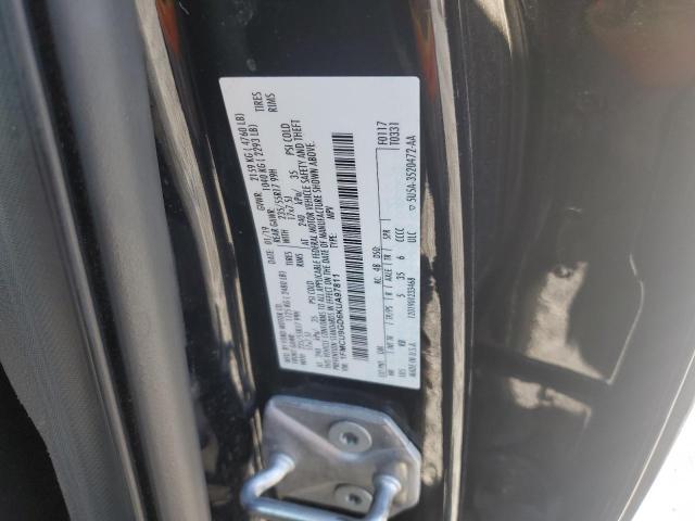 1FMCU9GD6KUA97811 - 2019 FORD ESCAPE SE BLACK photo 13