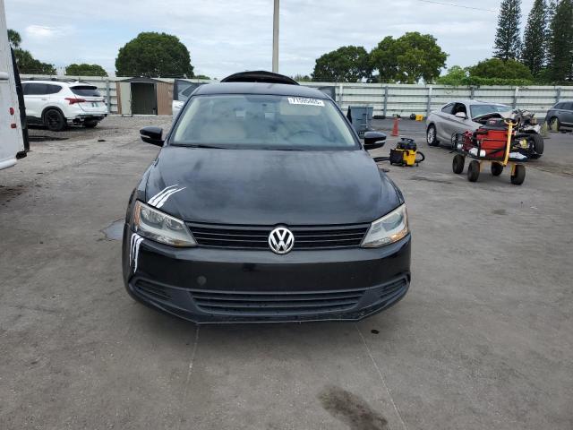 3VWDX7AJ4BM109846 - 2011 VOLKSWAGEN JETTA SE BLACK photo 5
