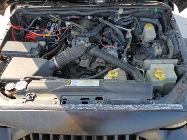 1J4GA39177L167919 - 2007 JEEP WRANGLER X BLACK photo 12