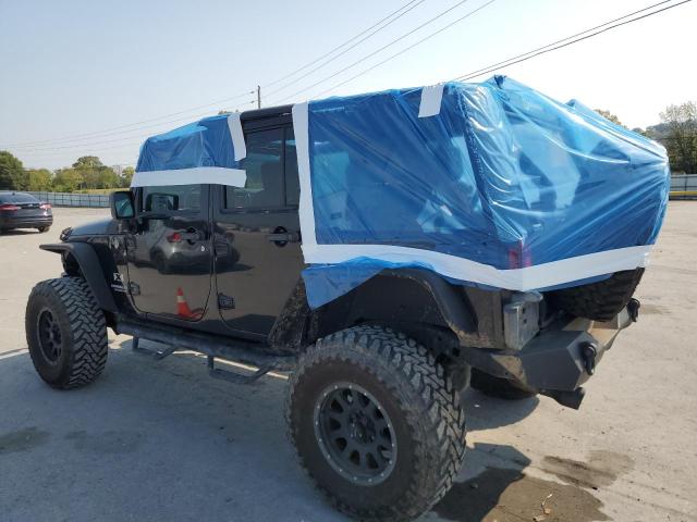 1J4GA39177L167919 - 2007 JEEP WRANGLER X BLACK photo 2